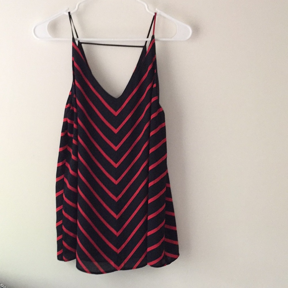 Loft striped tank. Size small